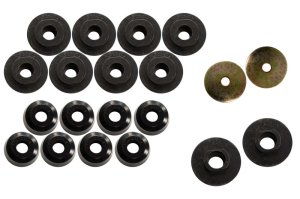 Ford F-250 Body Mount Bushing Kit - Fishbone Offroad - Polyurethane - Black - `08-`16 Ford F-250 Body Mount Bushing Kit - Fishbone Offroad - Polyurethane - Black - `08-`16